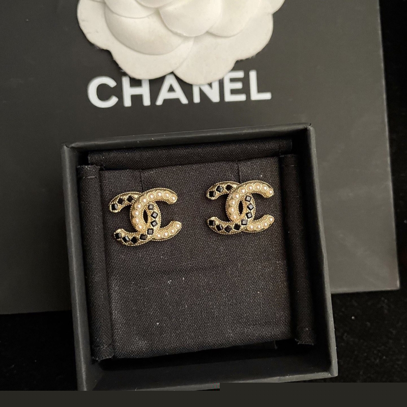 Ch*el earrings